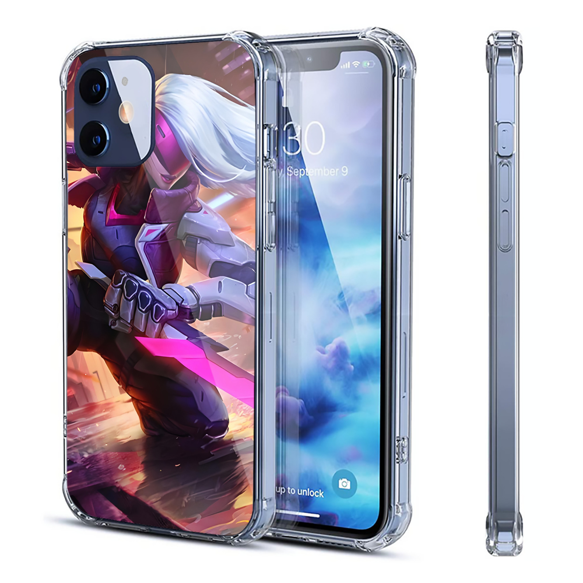 （画像用） リーグ・オブ・レジェンド League of Legends LOL 【iPhone 12シリーズ対応】透明スマホケース（クリアソフトケース）